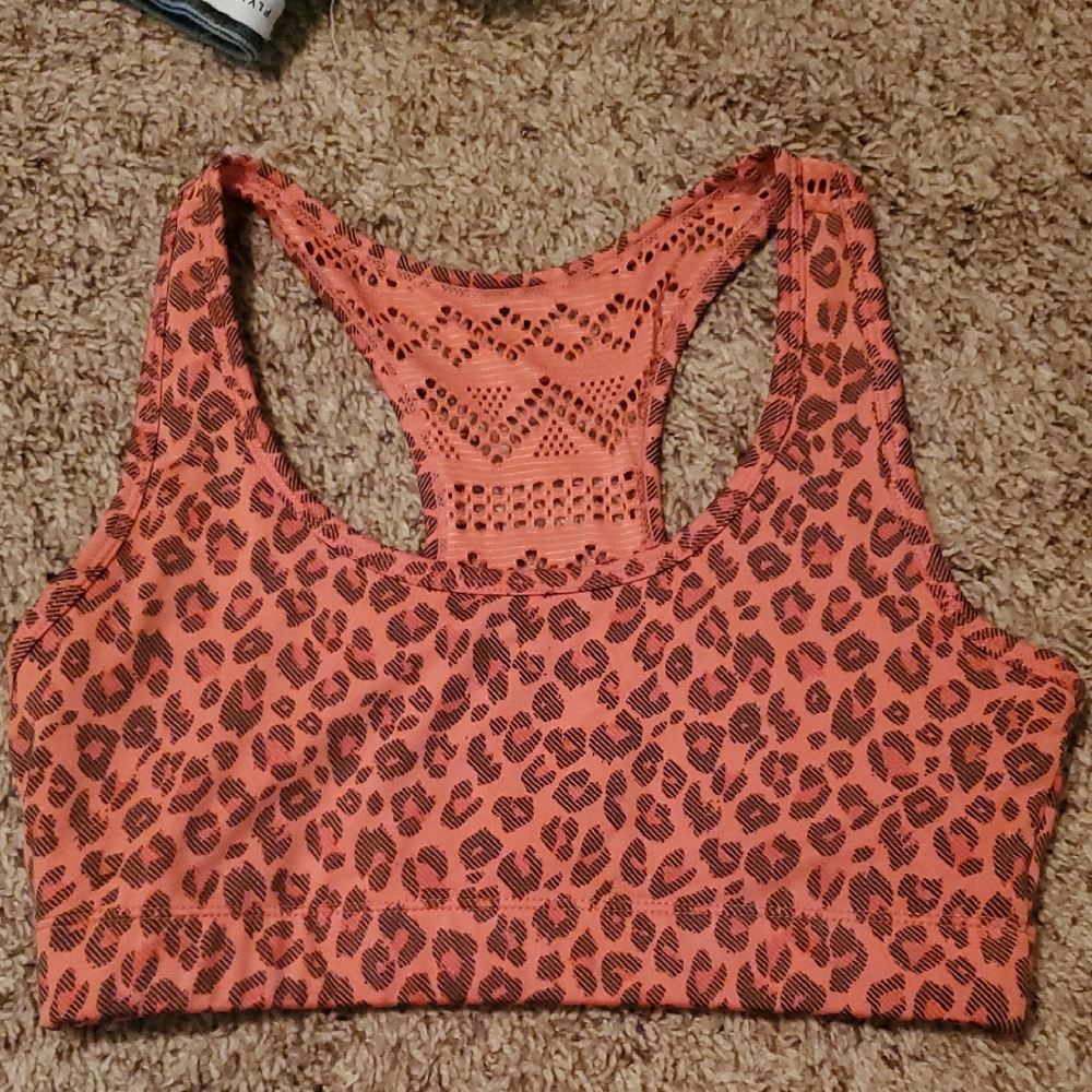 Zyia Leopard Print BOMBER Sports Bra